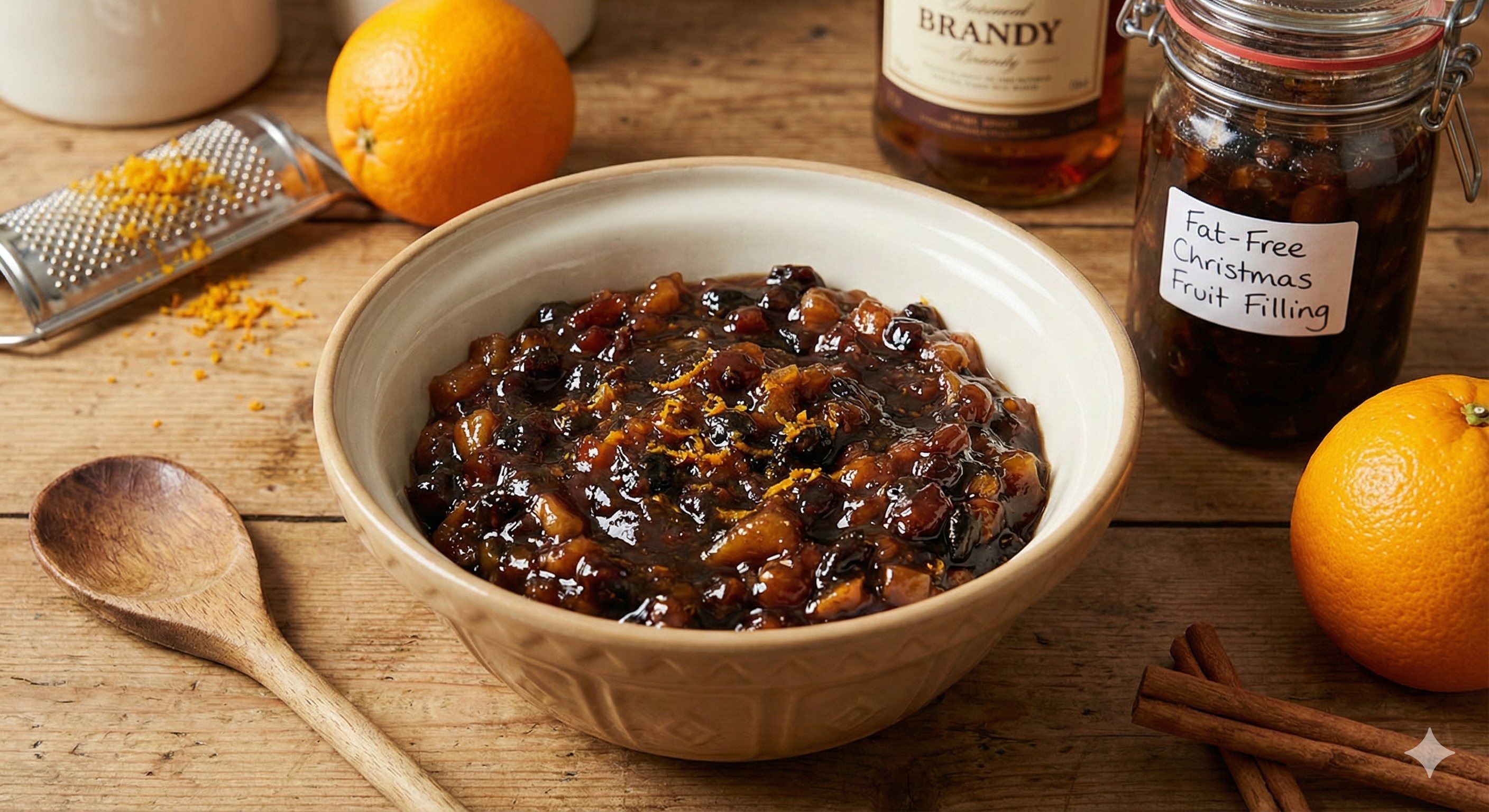 Fat-Free "Christmas Fruit Filling" (No Suet)